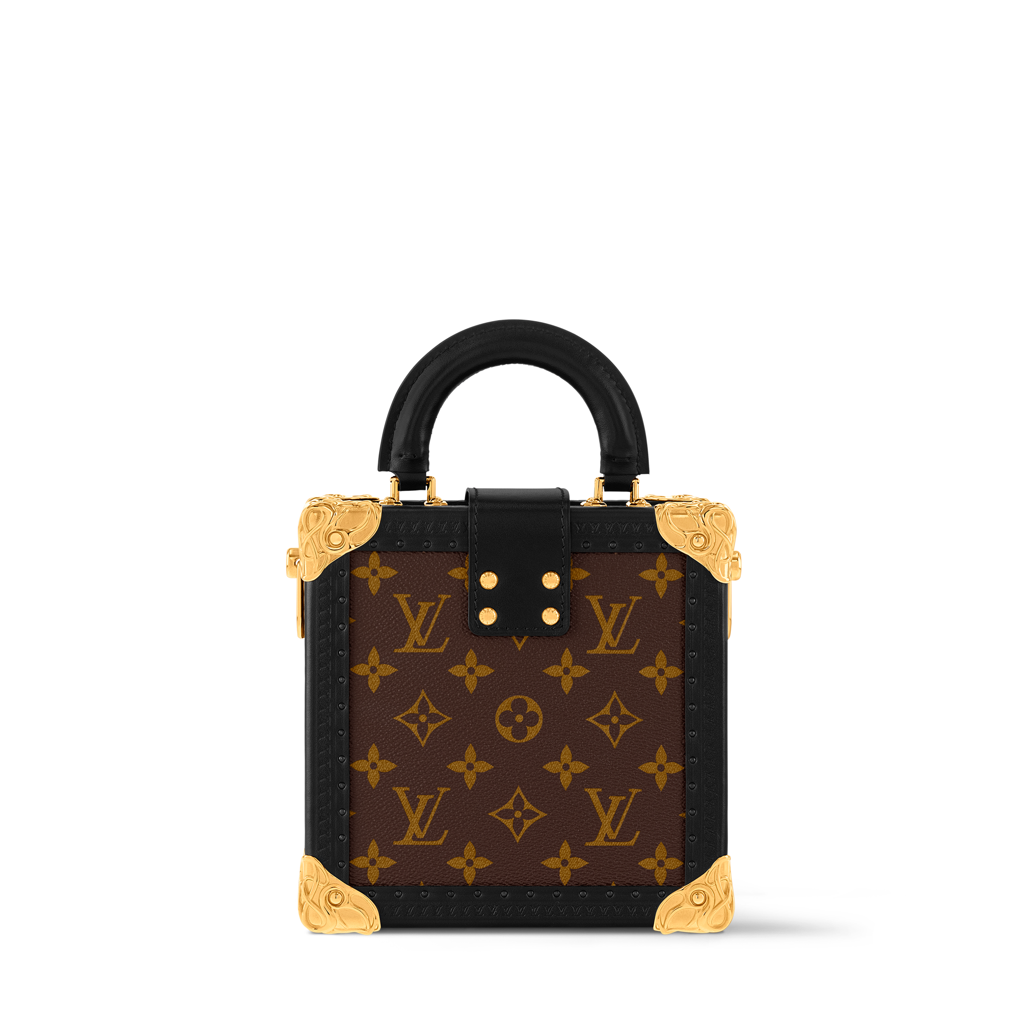 Mini Square Trunk Acanto Monogram Macassar Canvas - Hardsided